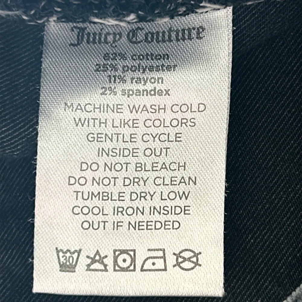 Juicy Couture pull on flare jeans in gray size 27